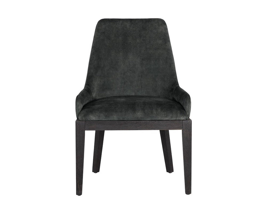 Sunpan Dupont Dining Chair - Nono Dark Green