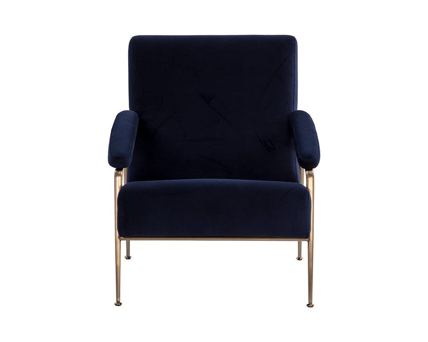 Sunpan Tutti Lounge Chair - Abbington Navy