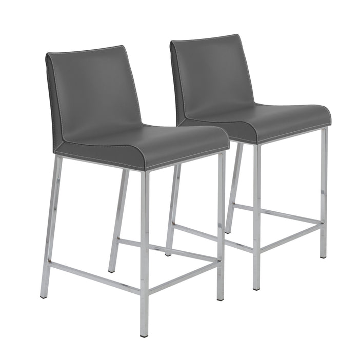 Euro Style Cam-C Counter Stool - Set of 2