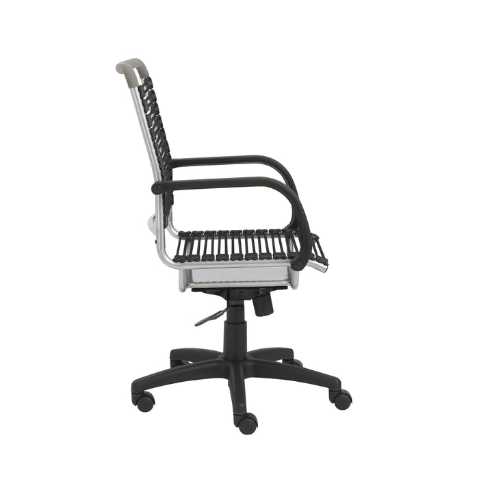 Euro Style Bungie High Back Office Chair - Black Bungie