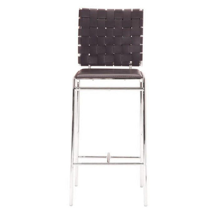 Zuo Criss Cross Counter Chair - Set of 2