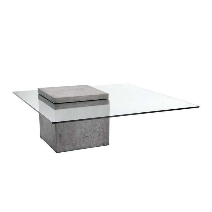 Sunpan Square Grange Coffee Table - Anthracite Grey