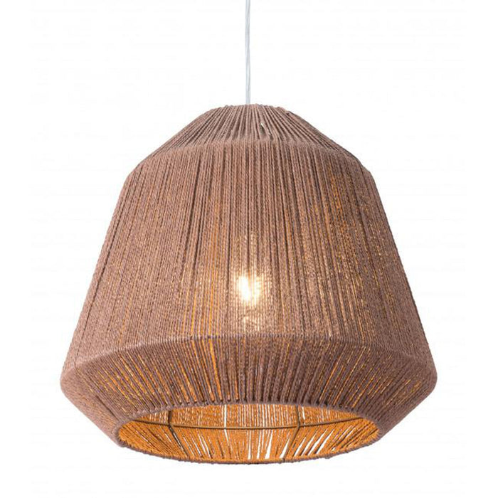 Zuo Impala Ceiling Lamp Brown