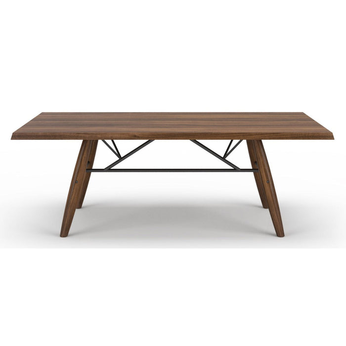 Huppe Connection Dining Table with Walnut Legs