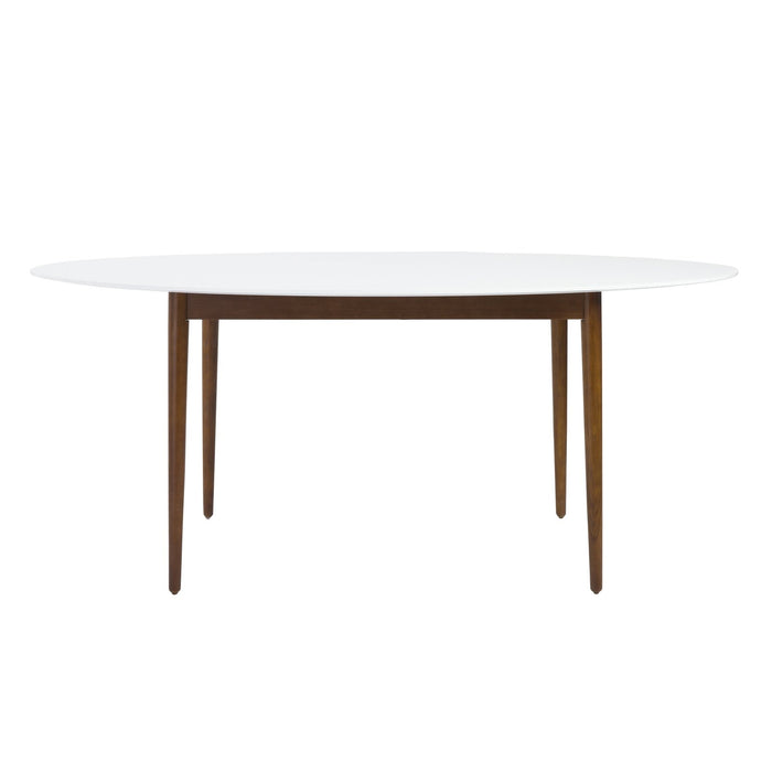 Euro Style Manon Oval Dining Table White