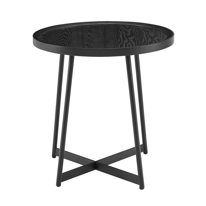 Euro Style Niklaus 22" Round Side Table