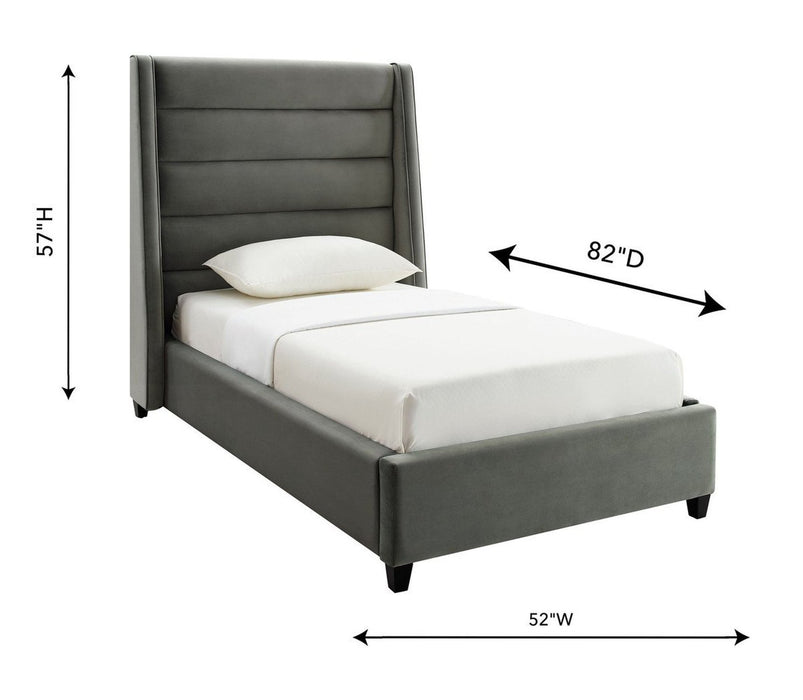 TOV Furniture Koah Velvet Bed