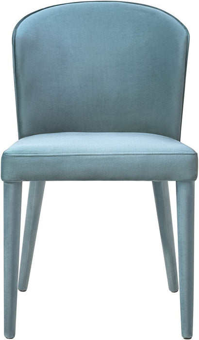TOV Furniture Metropolitan Sea Blue Velvet Chair
