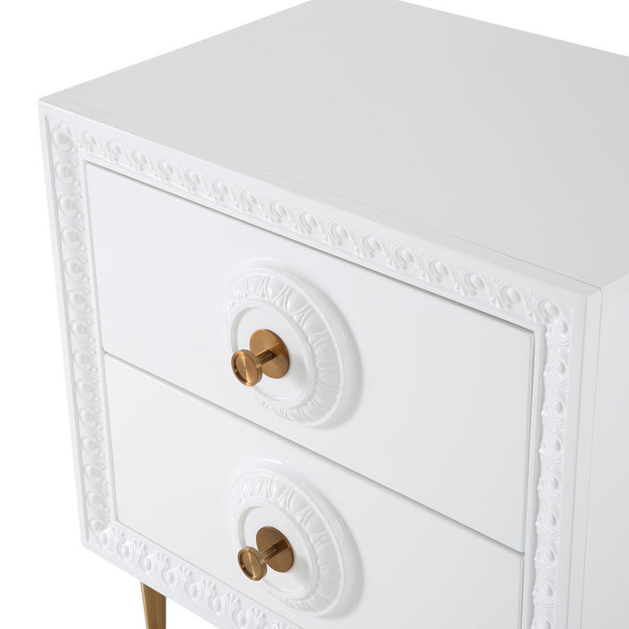 TOV Bovey Lacquer Side Table