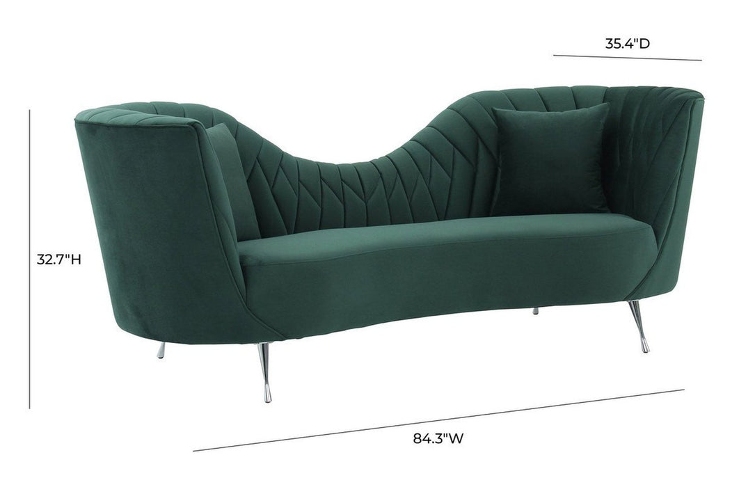 TOV Furniture Eva Velvet Sofa