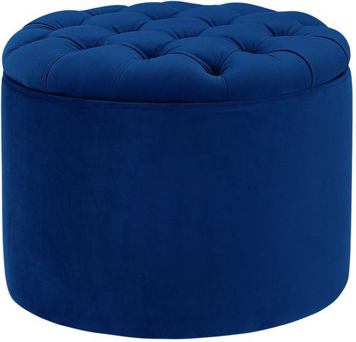 TOV Queen Velvet Storage Ottoman