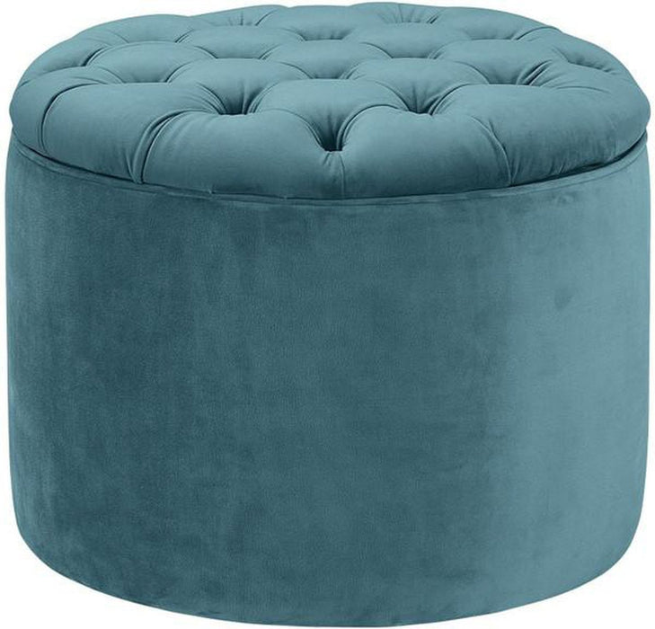 TOV Queen Velvet Storage Ottoman