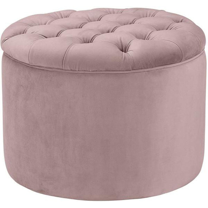 TOV Queen Velvet Storage Ottoman