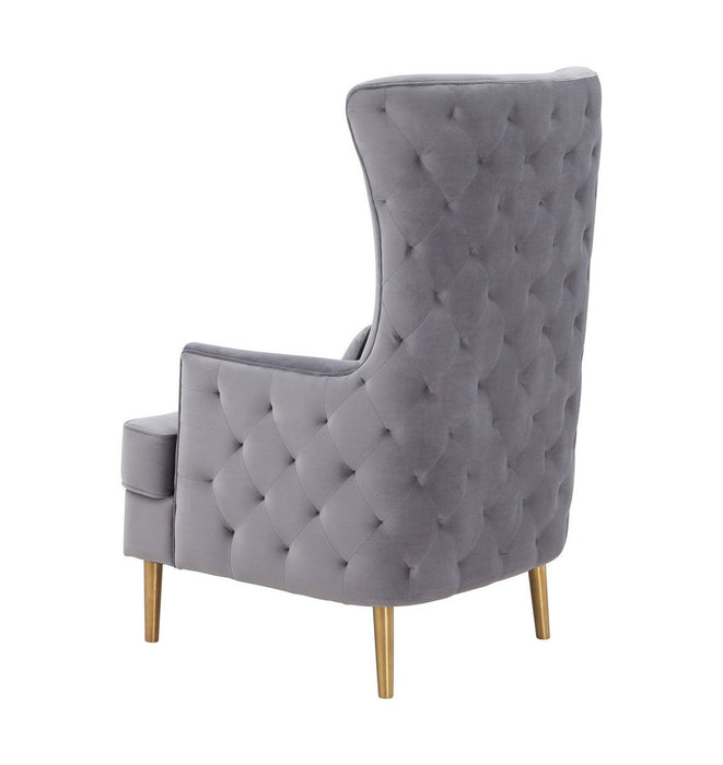 TOV Furniture Alina Tall Tufted Back Chair by Inspire Me! Home Decor
